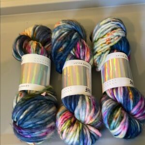 Multicolor Yarn Skeins